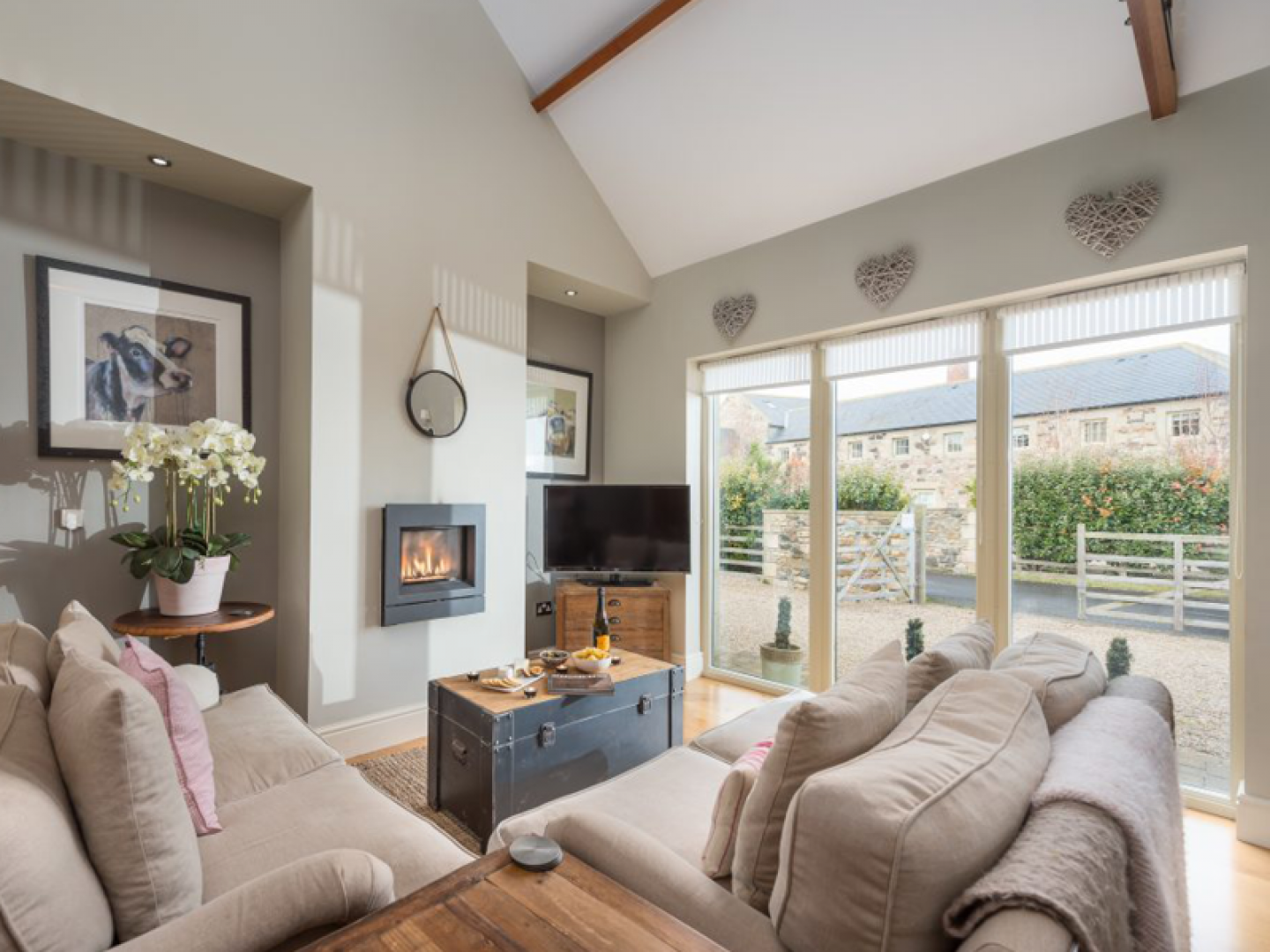 See Inside The New Dairy, a Holiday Cottage with Views of Bamburgh